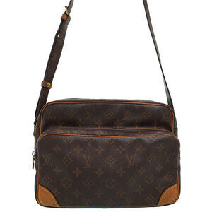 Louis Vuitton Monogram Leather Brown Nile Shoulder Bag
